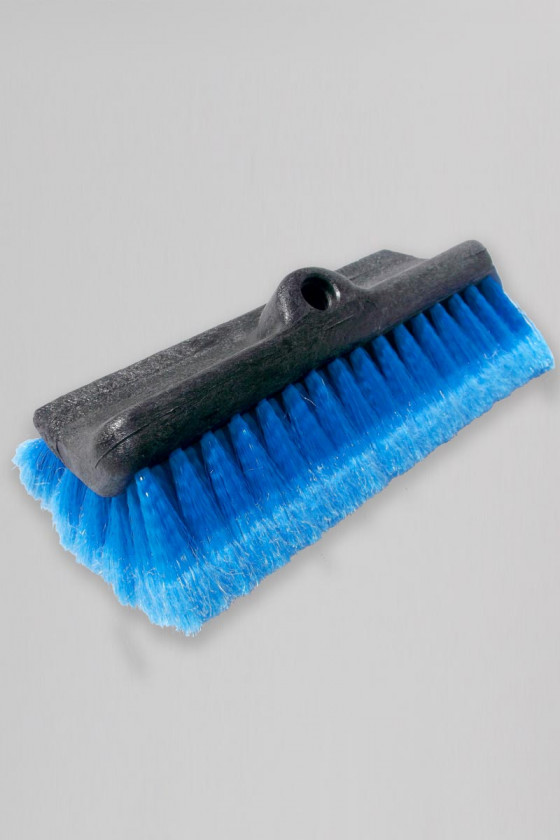 BROSSE BIFACE LAVAGE VÉHICULE FIBRES FLEUREES