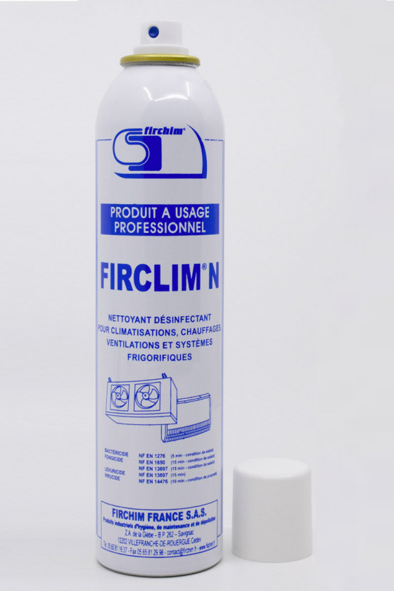 Firclim - Spray antibacterien nettoyant aerosol pour clim (500ml)