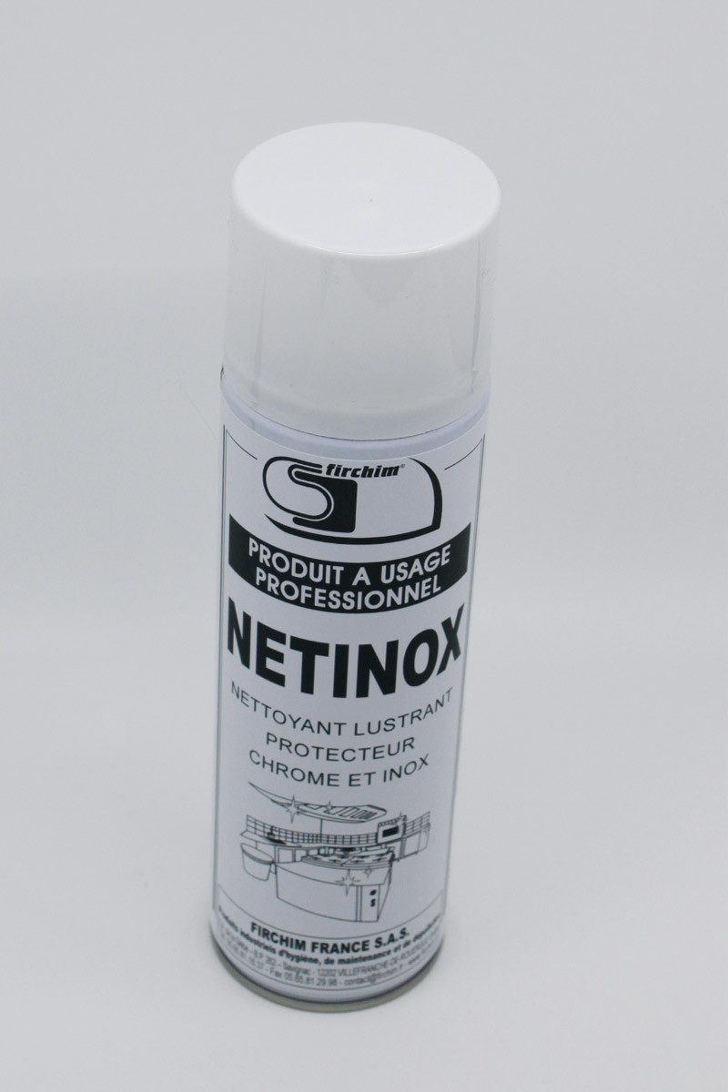 Aérosol nettoyant lustrant protection des métaux