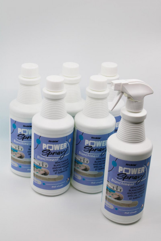 POWER SPRAY® BLANCHIMENT : pack de 6 dont 1 OFFERT