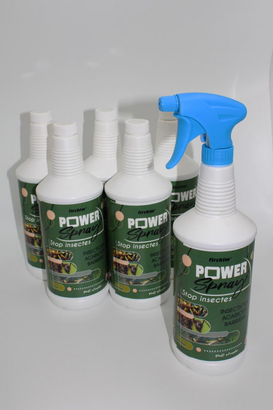 POWER SPRAY® STOP INSECTES : Pack de 6 dont 1 OFFERT