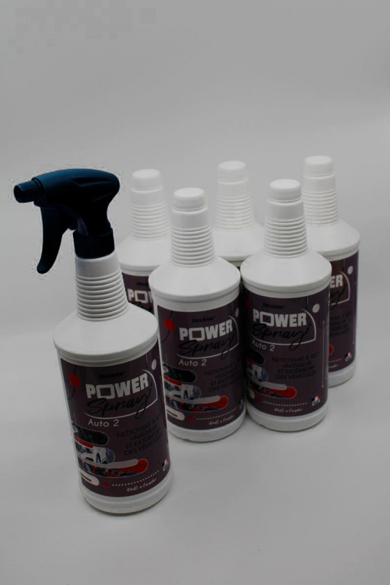 POWER SPRAY® AUTO 2 : pack de 6 dont 1 OFFERT