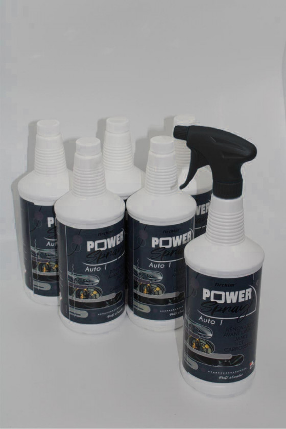 POWER SPRAY® AUTO 1 : pack de 6 dont 1 OFFERT