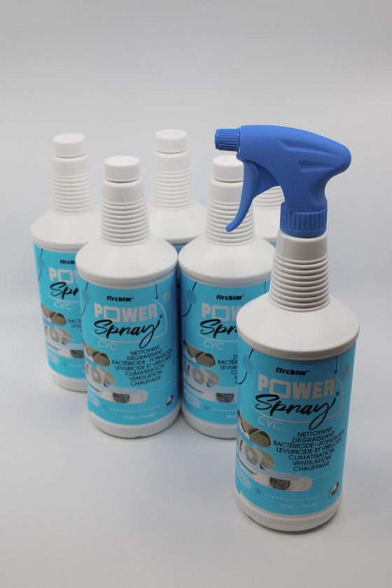 POWER SPRAY® CVC : pack de 6 dont 1 OFFERT