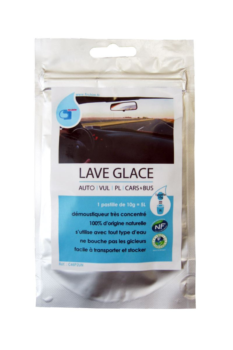 Achetez en ligne votre lot de LAVE-GLACE TABLETTE économique