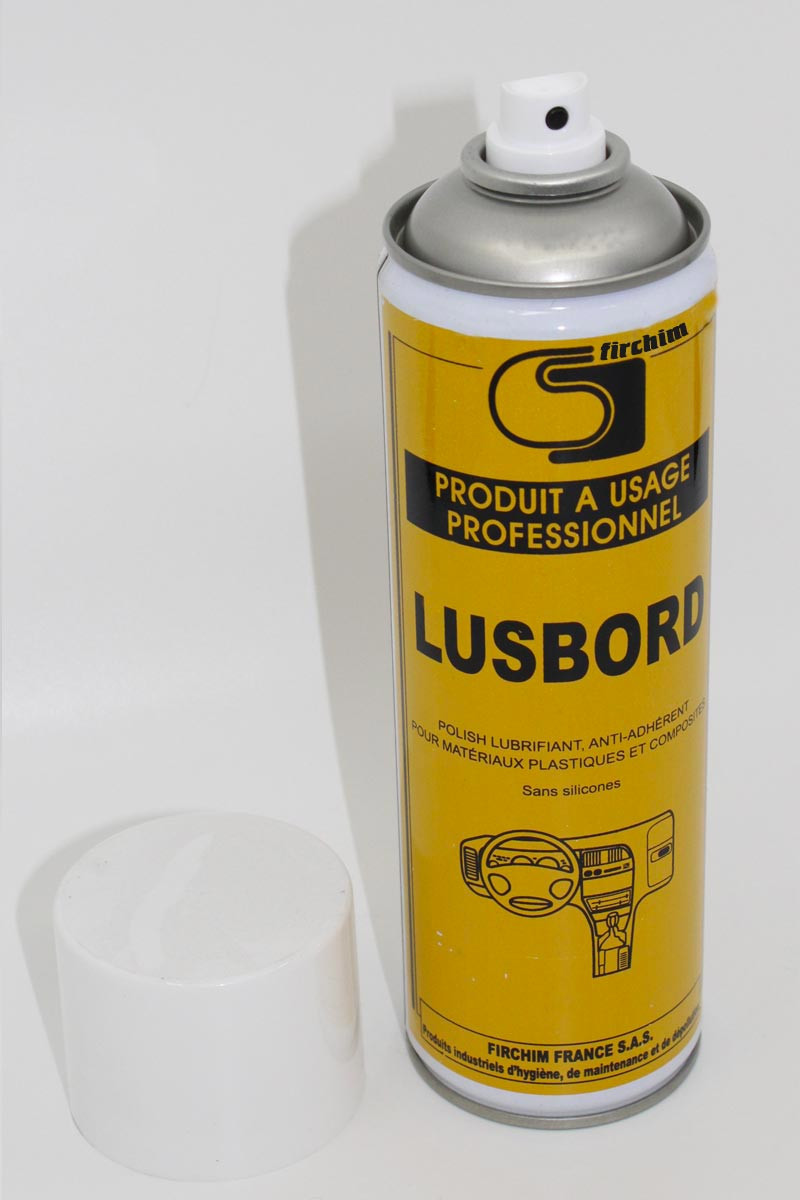 Aérosol polish lubrifiant pour plastiques