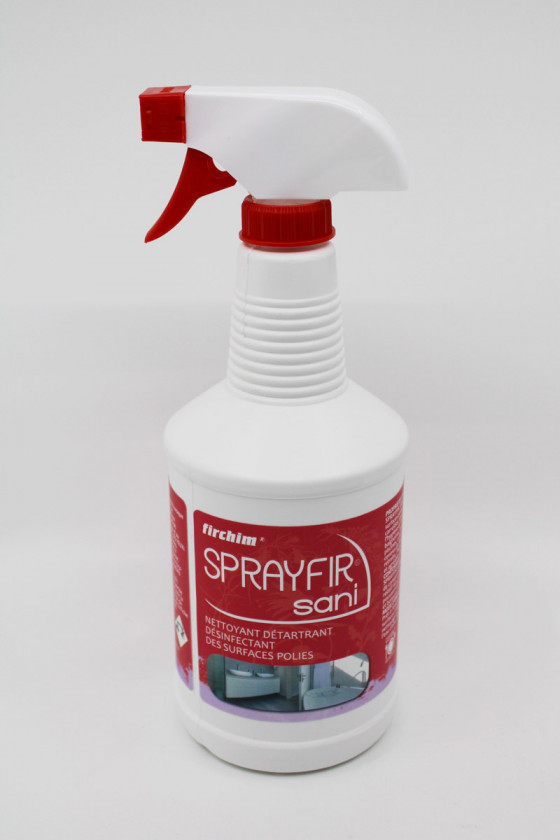 Spray mousse inox faïence nettoyant désinfectant